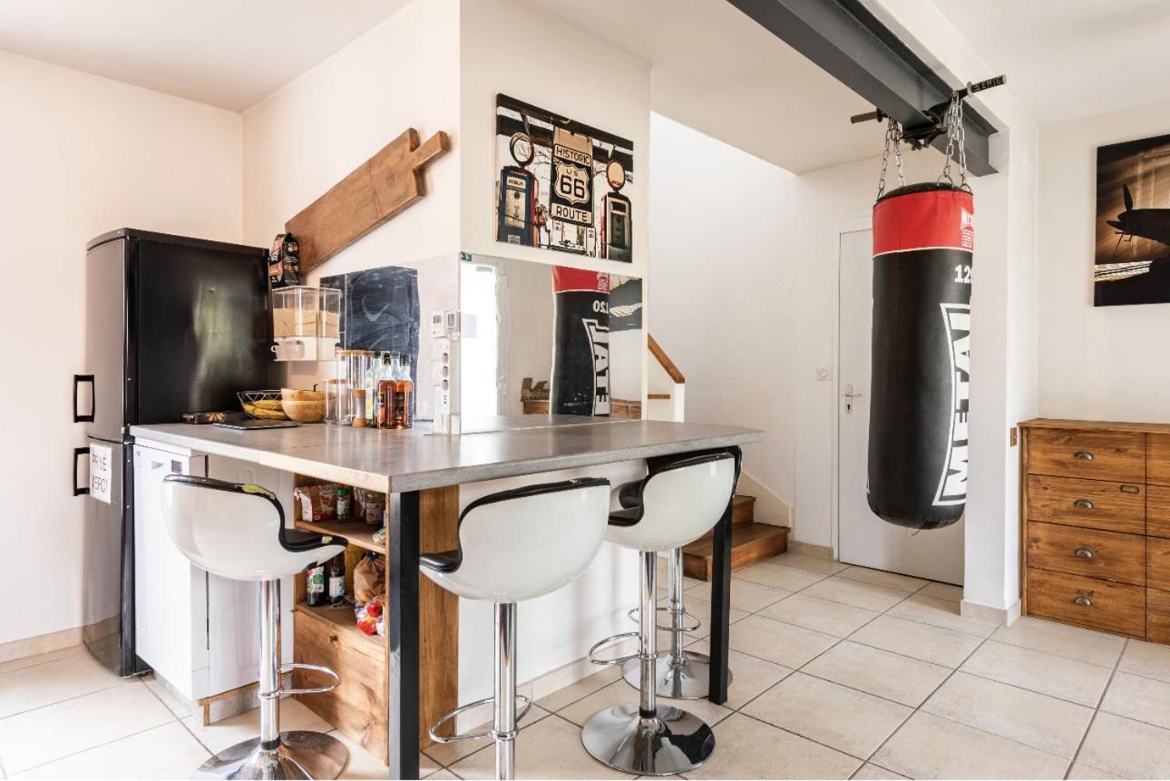 Villa Des Palmiers, Chambre 3, Lit Double فينوف سور لو المظهر الخارجي الصورة